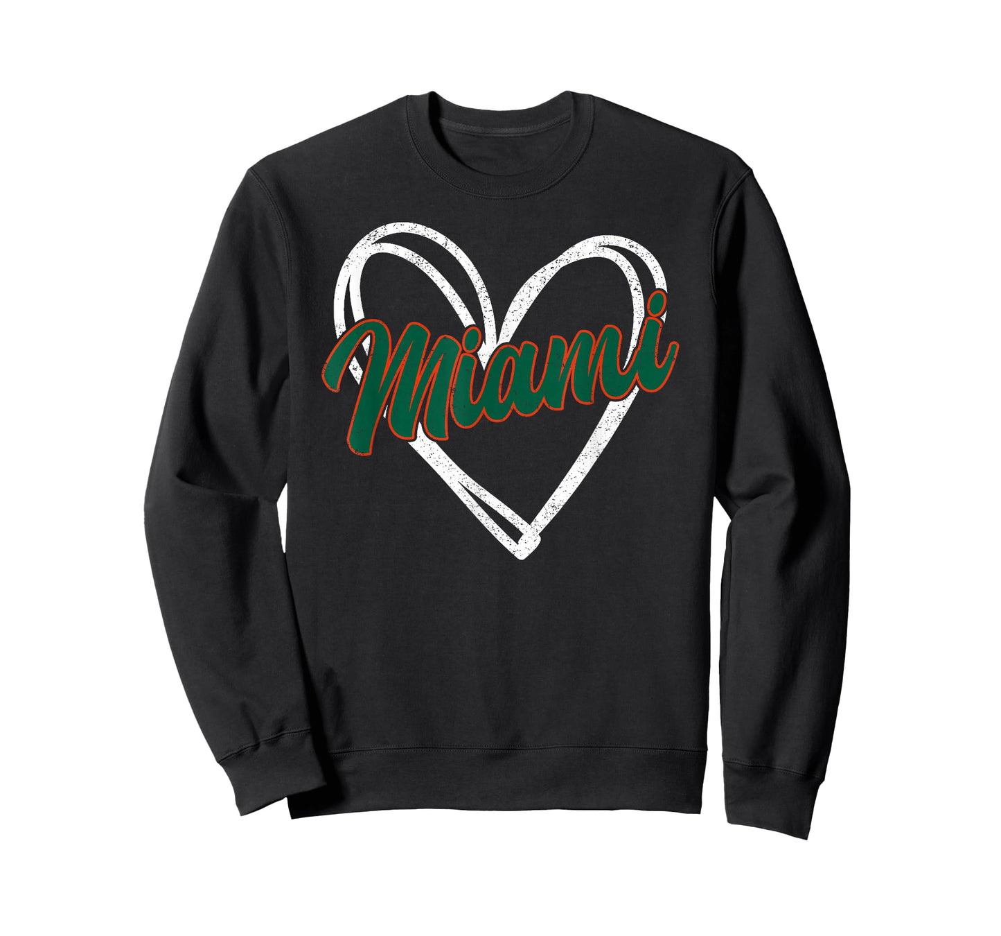 Miami Heart Vintage Men Women Kid T-Shirt