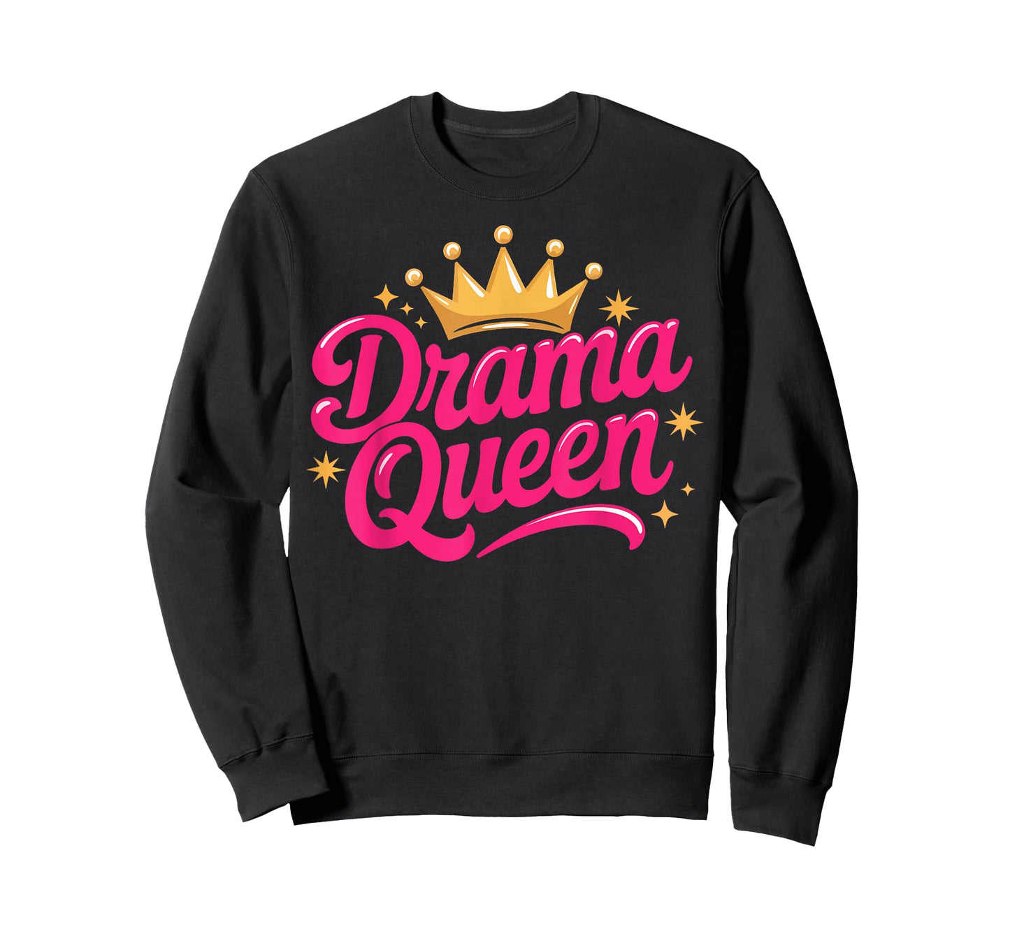 Drama Queen Acting Theater Student Crown Theatre Nerd Gifts T-Shirt