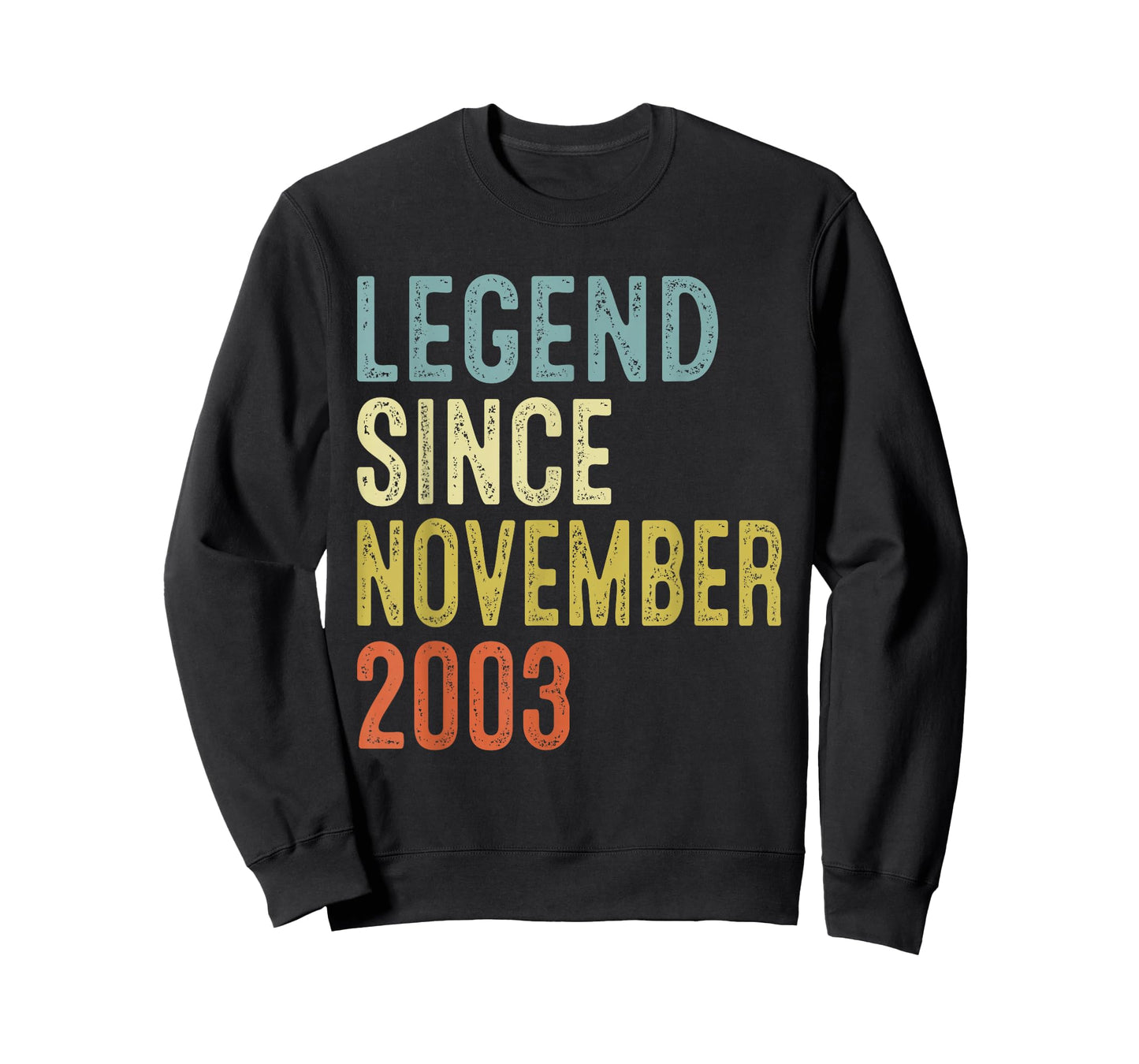 Legend Since November 2003 22nd Birthday Gifts 22 Year Old T-Shirt
