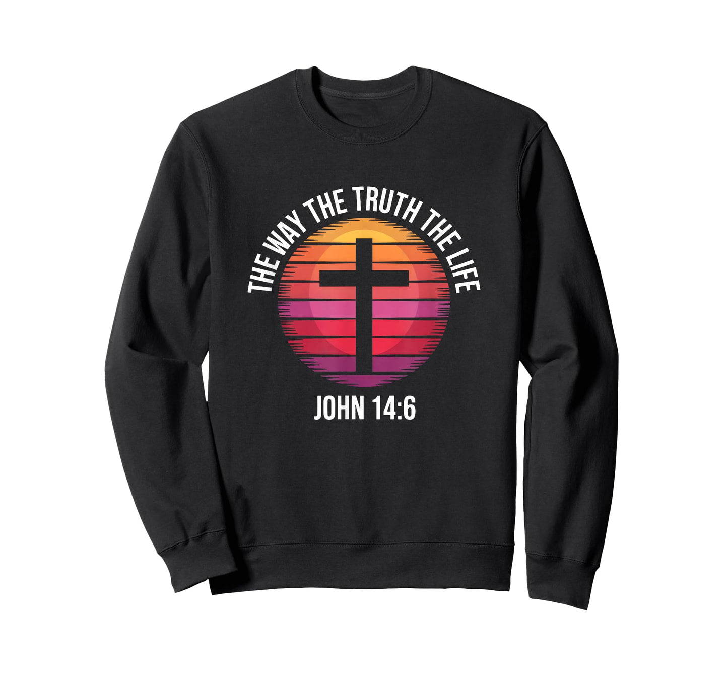 Jesus is King John 14:6 Christian God Religious Bible Verse T-Shirt