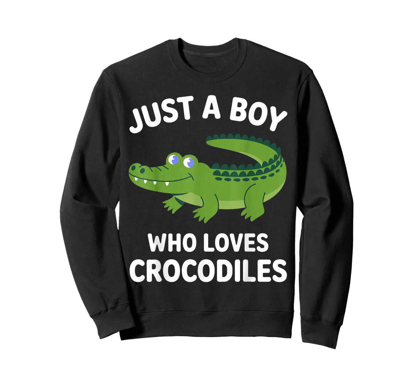 Funny Crocodile Design for Boys Kids Men Crocodile Lover T-Shirt