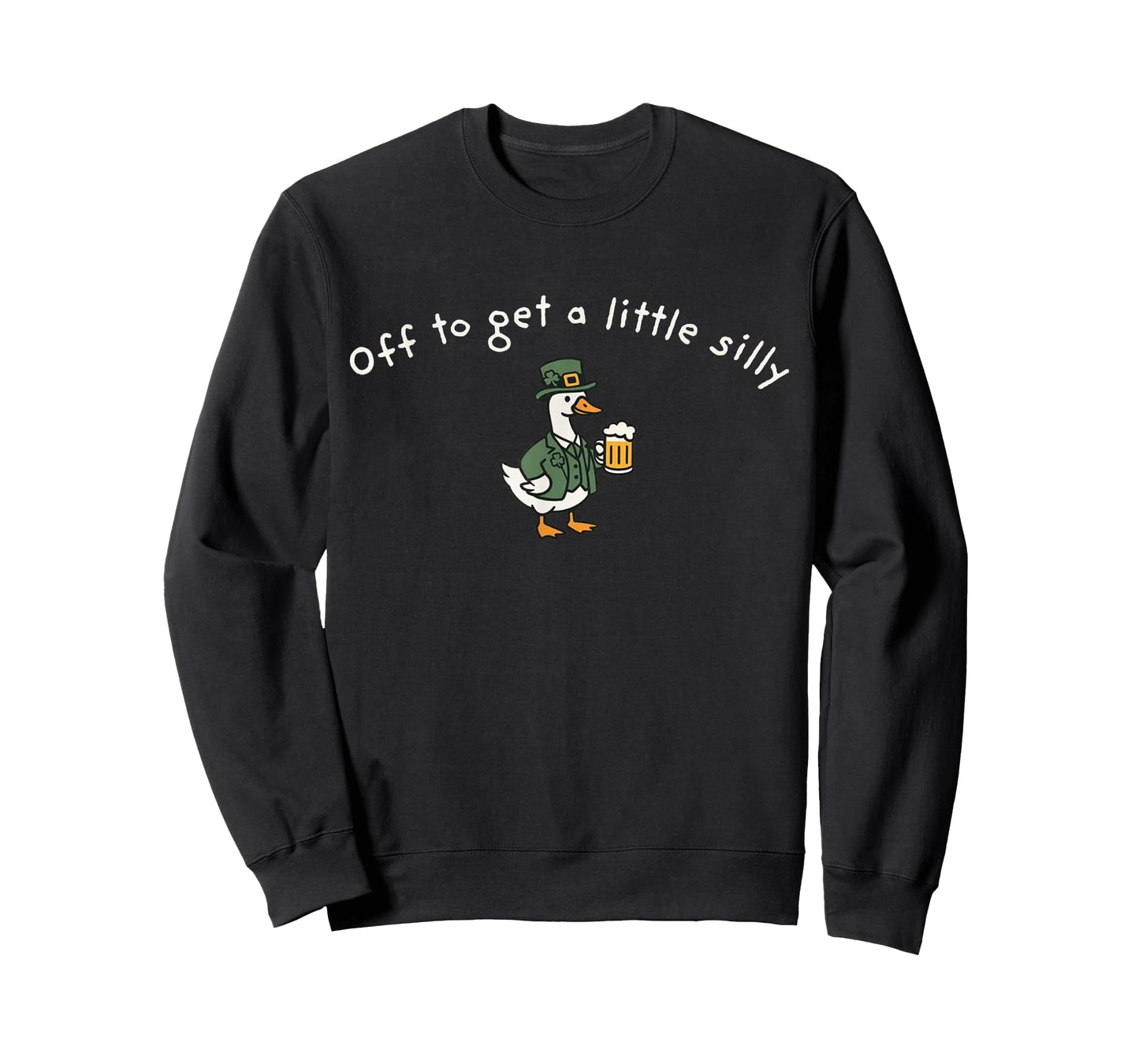 Off to Get a Little Silly Funny Goose Beer Drinking Lover T-Shirt
