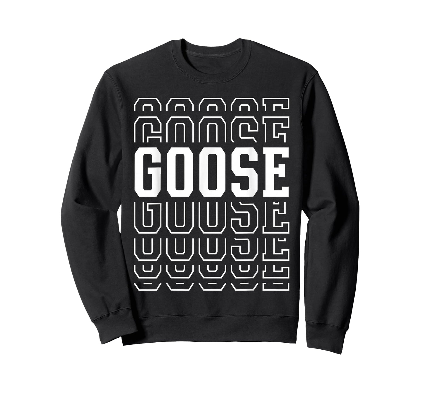 Goose Layered Text Costume Animal Lover T-Shirt