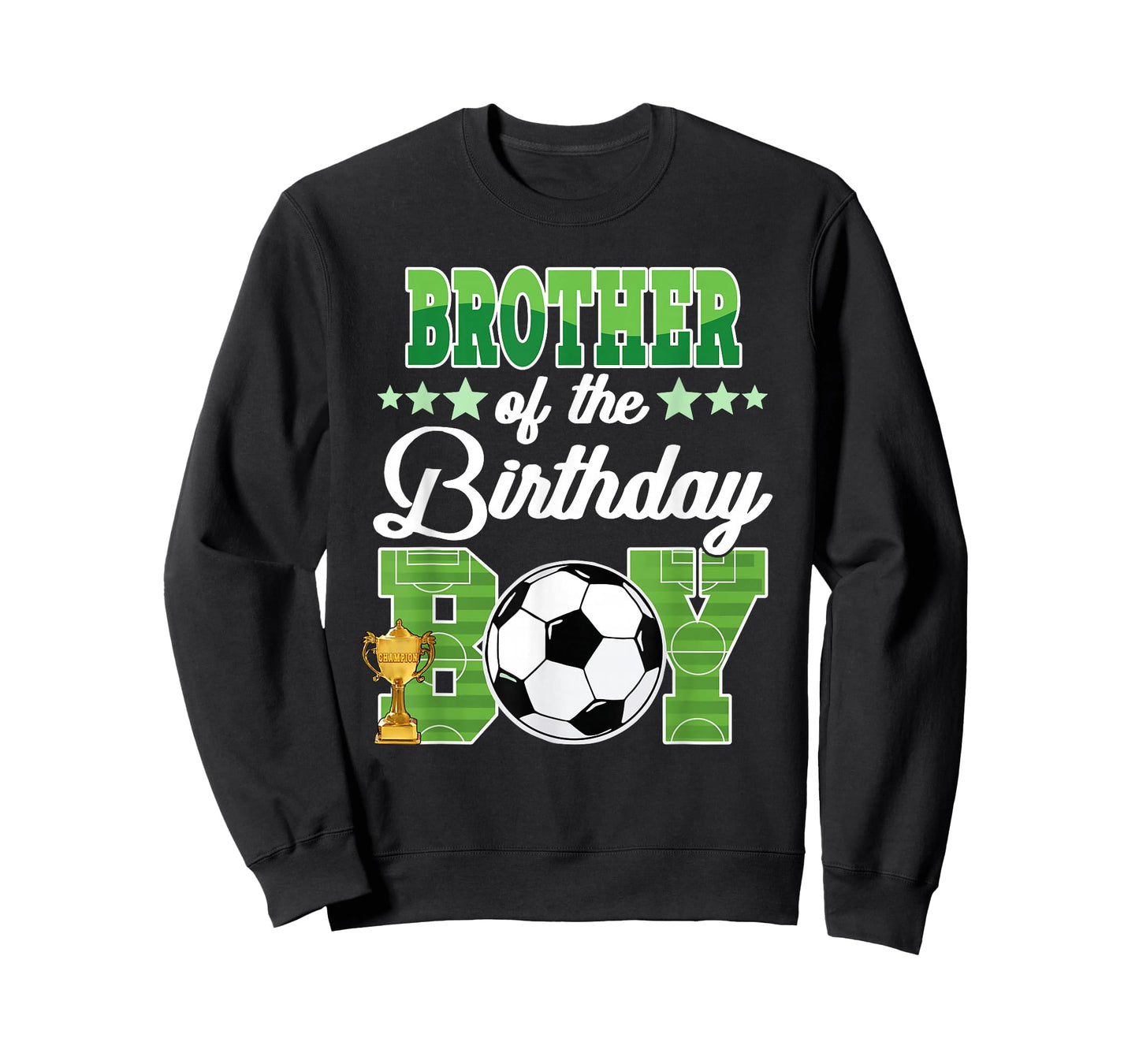 Soccer Brother Birthday Boy Party Soccer Family Matching T-Shirt