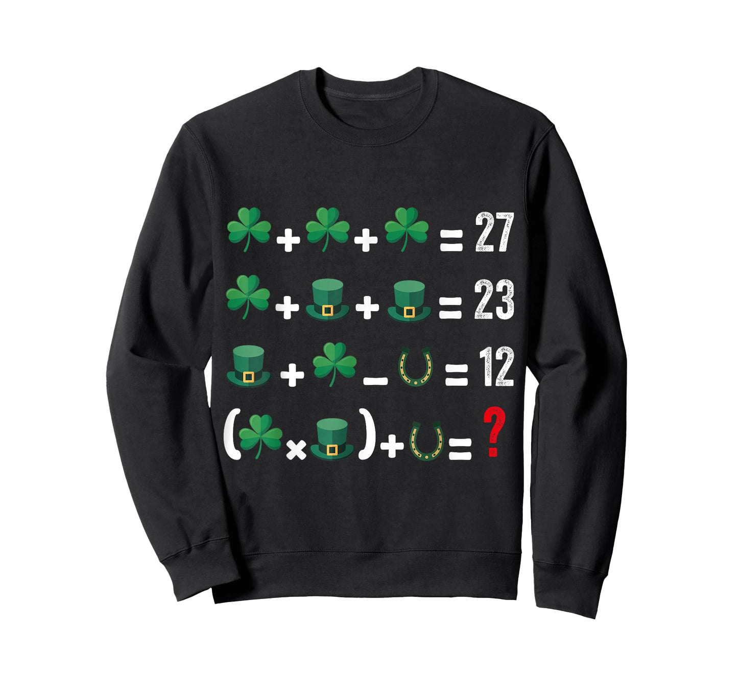 67 Meme Six Seven Puzzle Math Irish Funny Holiday Humor T-Shirt