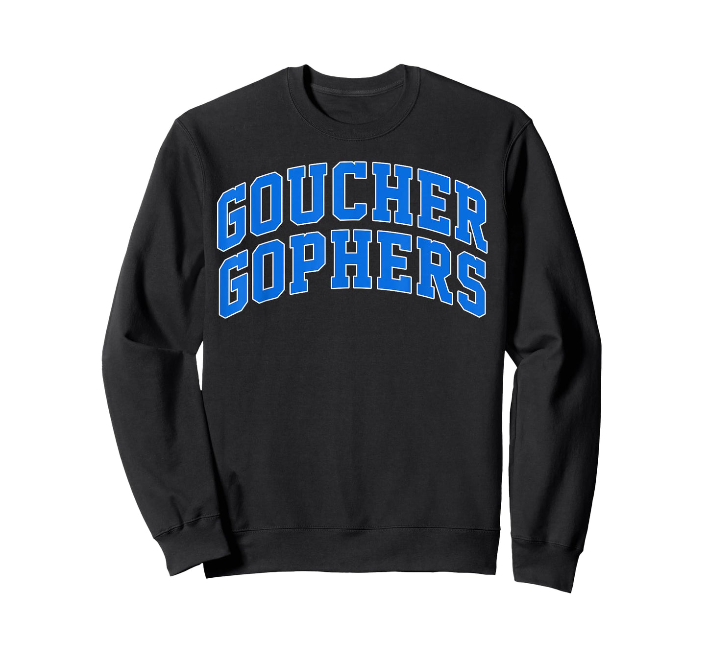 Goucher Gophers College Athletics Vintage Arch Design T-Shirt