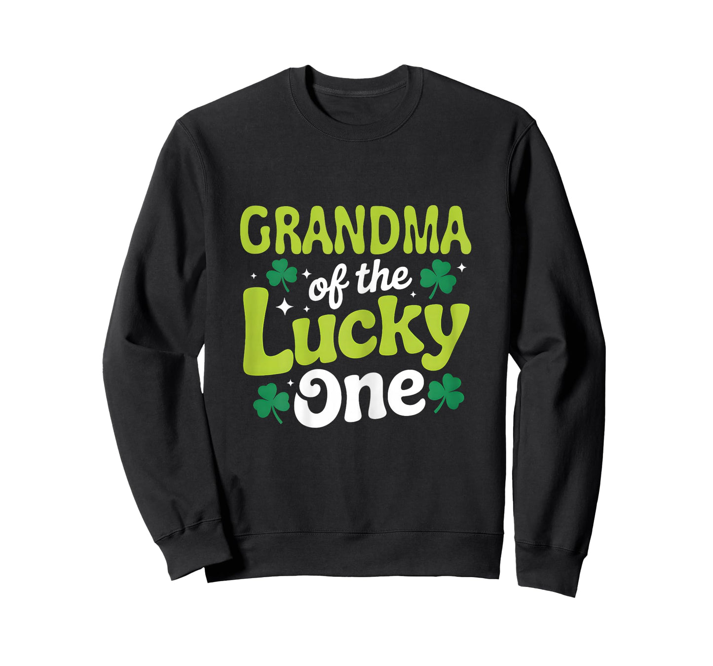 Grandma of The Lucky One First Birthday St Patrick's Day T-Shirt