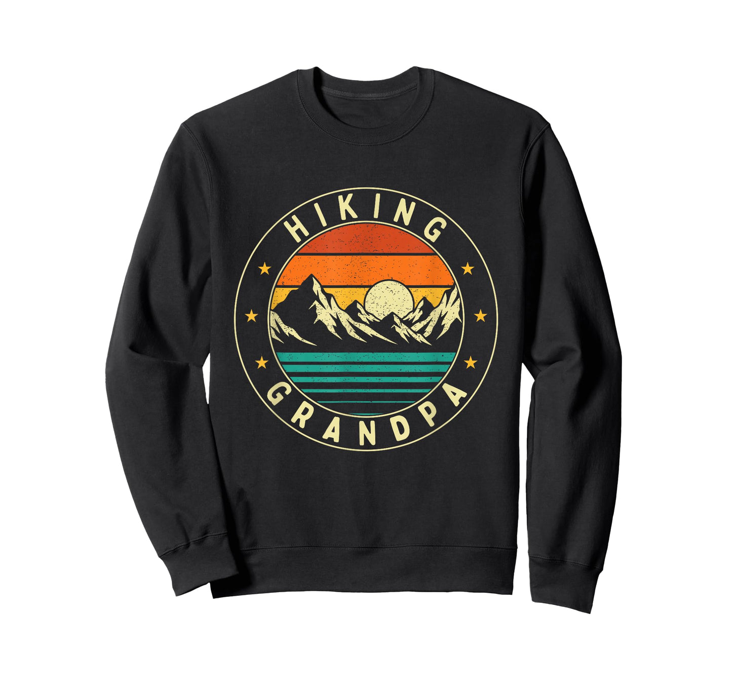 Hiking Grandpa - Hiker Trekker Hiking Outdoor Lover T-Shirt