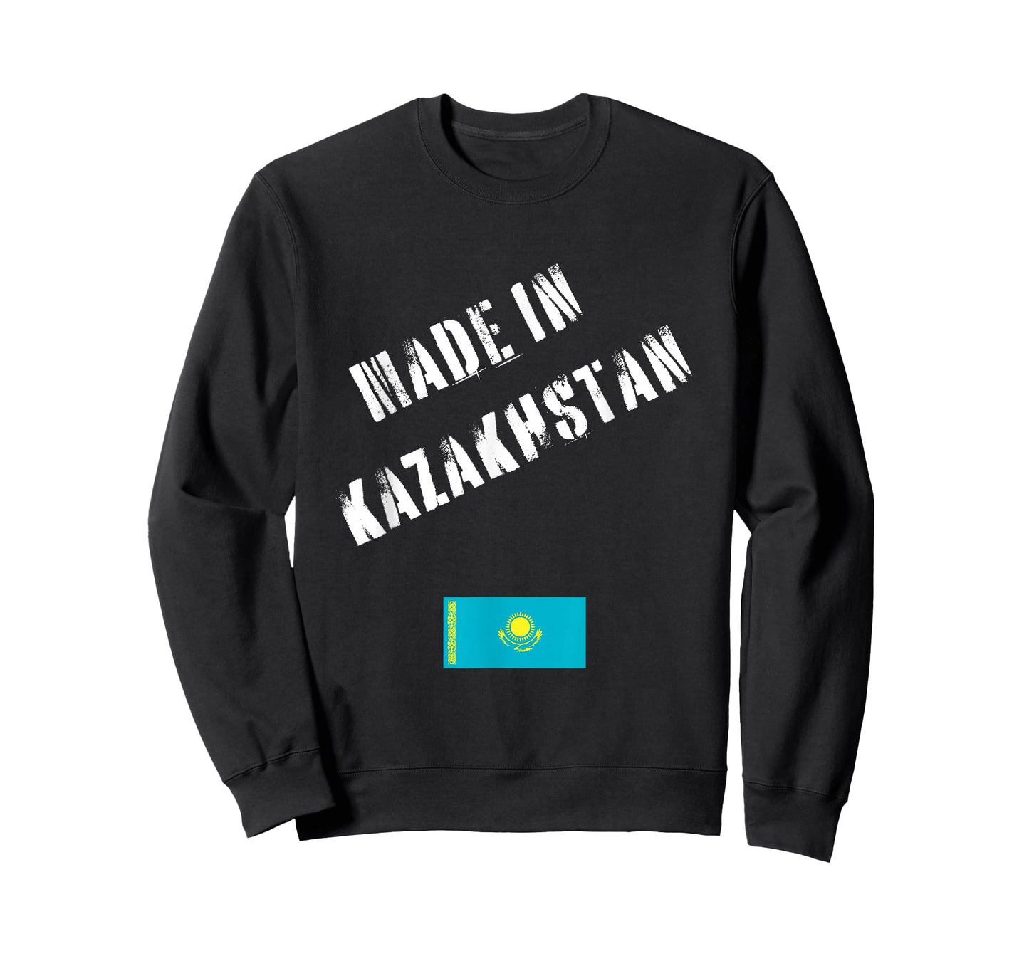 Made in Kazakhstan with Flag Funny T-Shirt