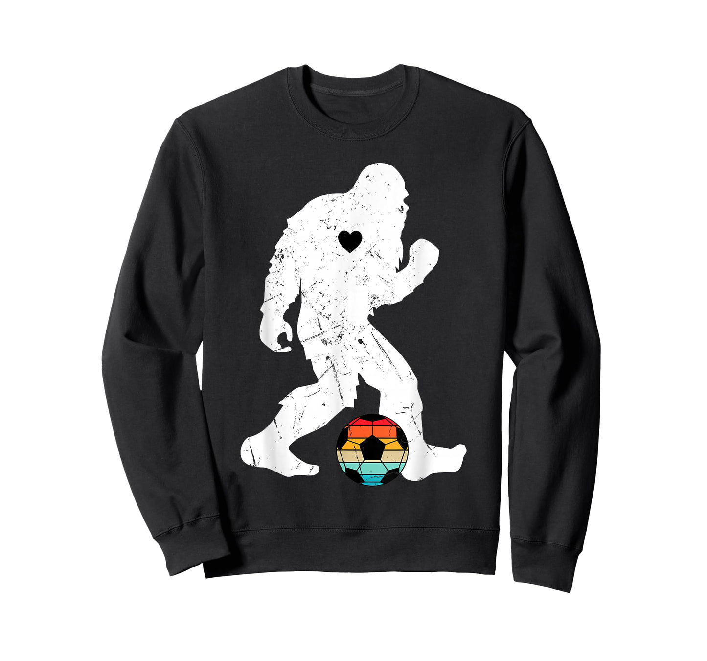Bigfoot Playing Soccer for Player Fans Enthusiast Funny Gift T-Shirt