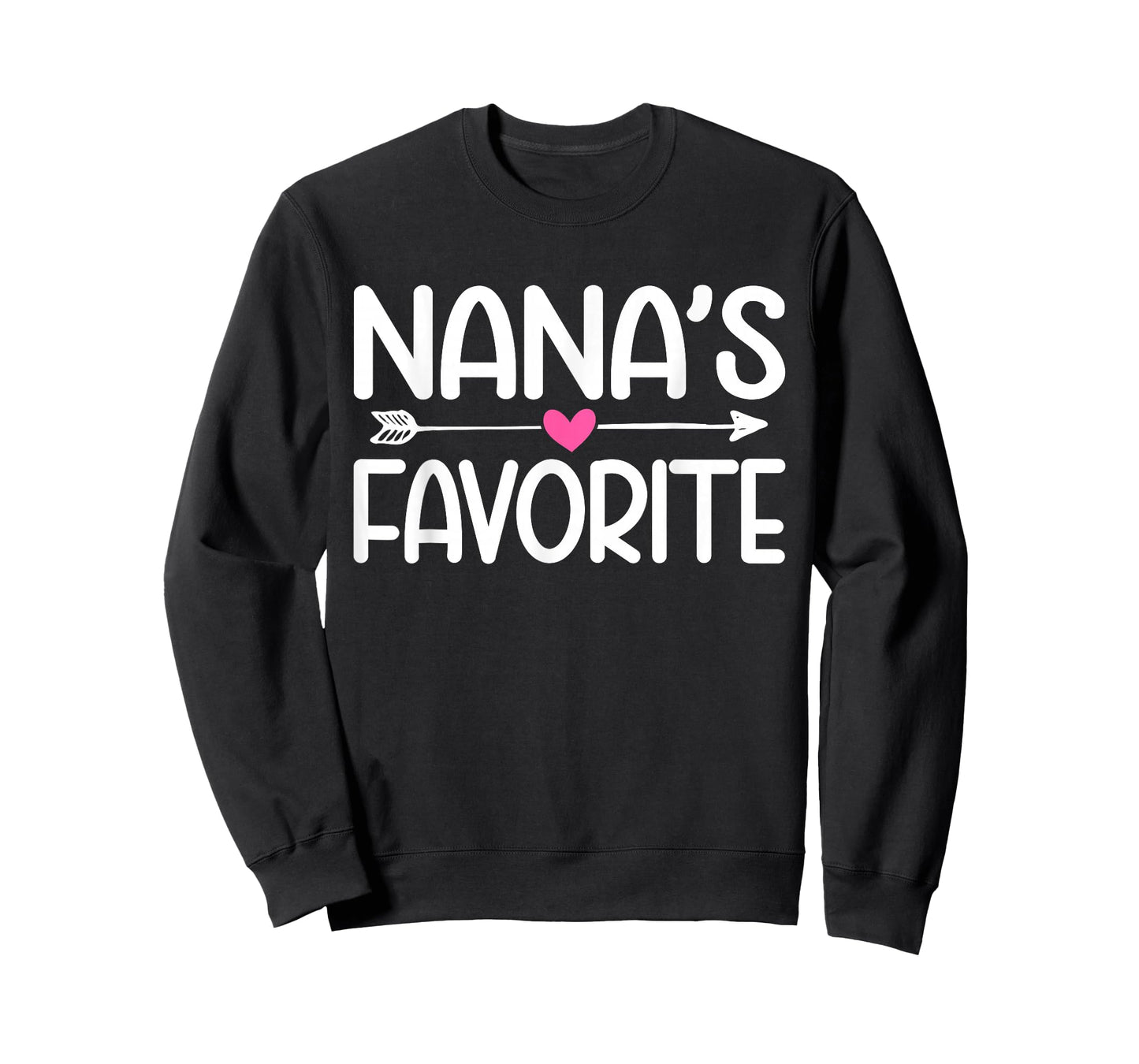 Nana's Favorite Grandchild Quote Cute Granddaughter Humor T-Shirt