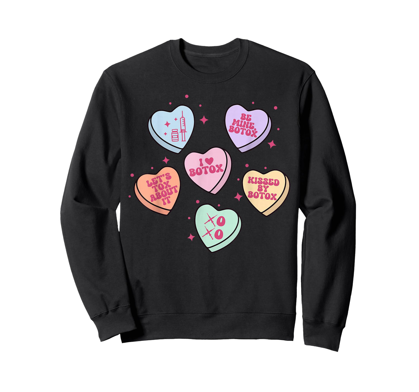 Heart Candy Botox Dealer Valentine Injector Dermatology Work T-Shirt