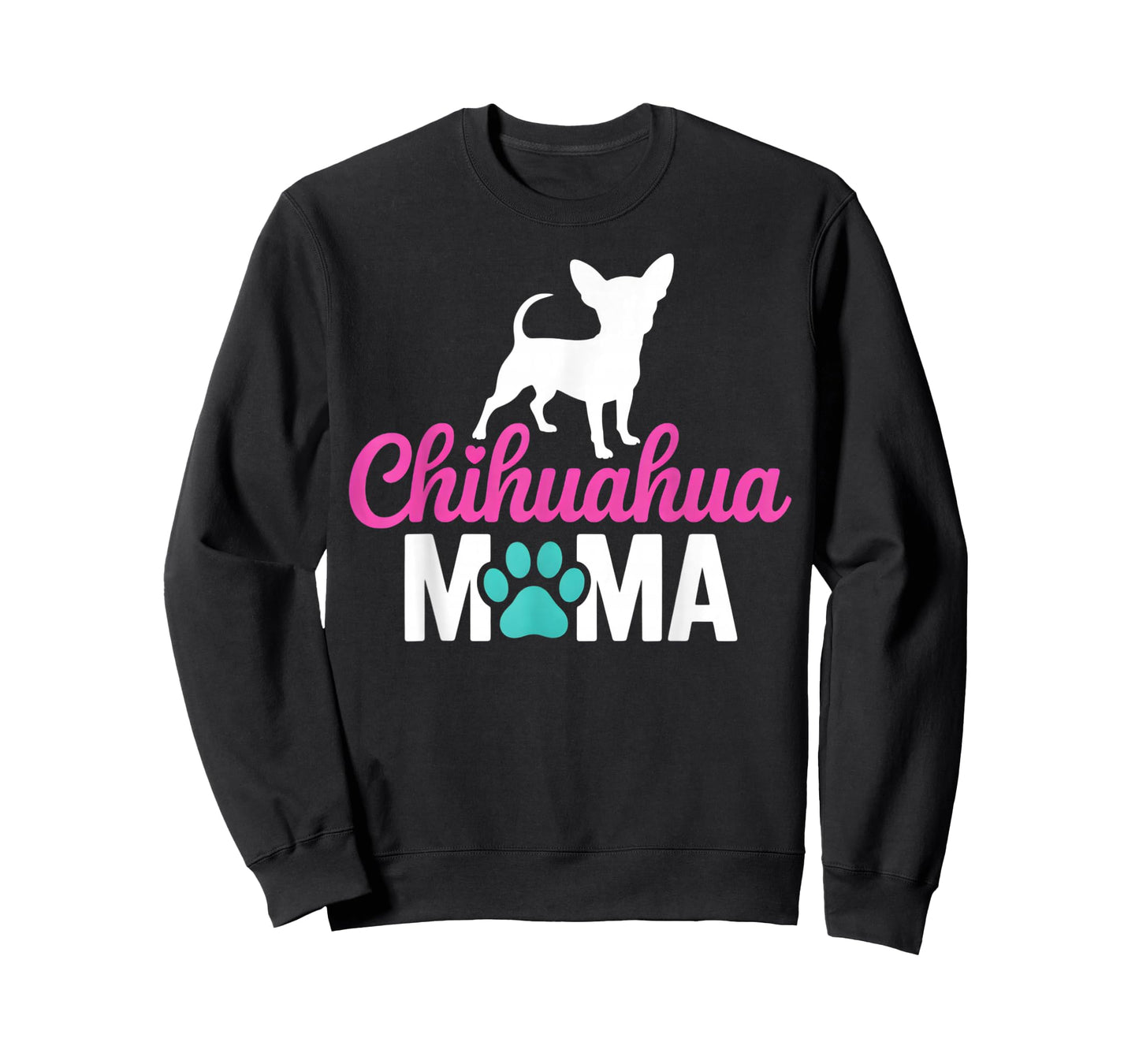 Chihuahua Mom Dog Lover Paw Women T-Shirt