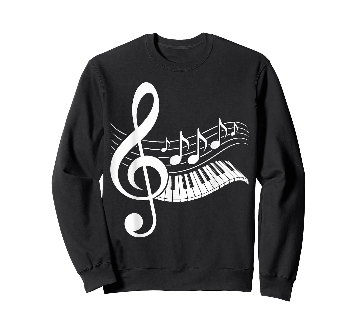 Pianist Music Note Treble Clef Piano Player Keyboard Teacher T-Shirt