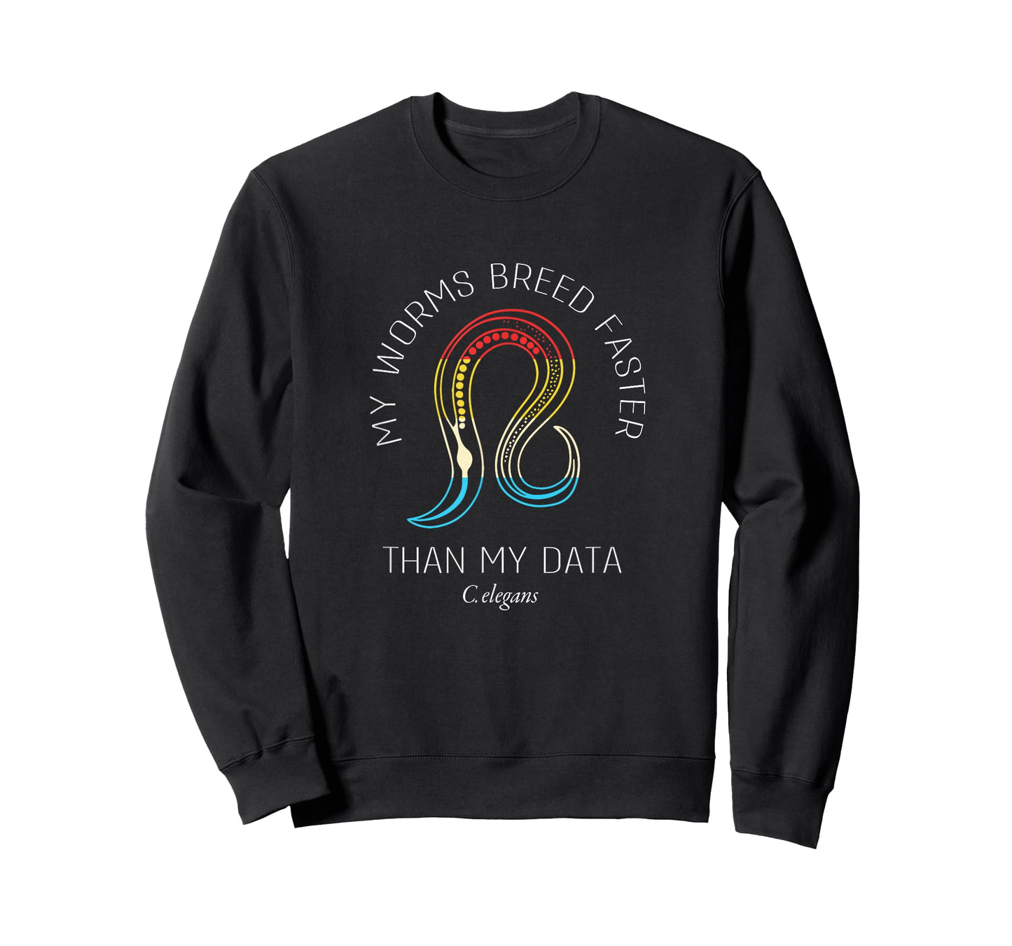 My Worms Breed Faster Biology Student Retro C Elegans T-Shirt