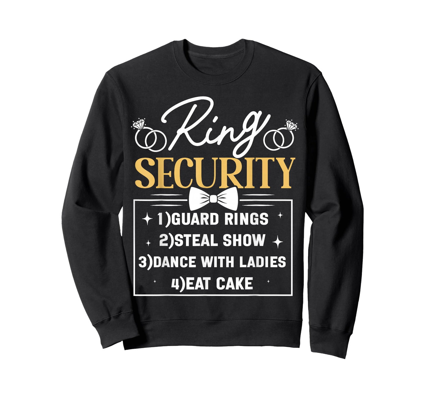 Kids Ring Security Ring Bearer Boys Wedding Party Marriage T-Shirt