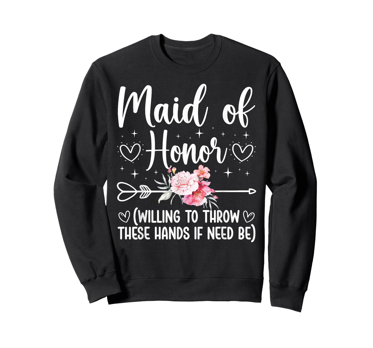 Maid of Honor Funny Wedding Maid of Honor Bridal Shower T-Shirt