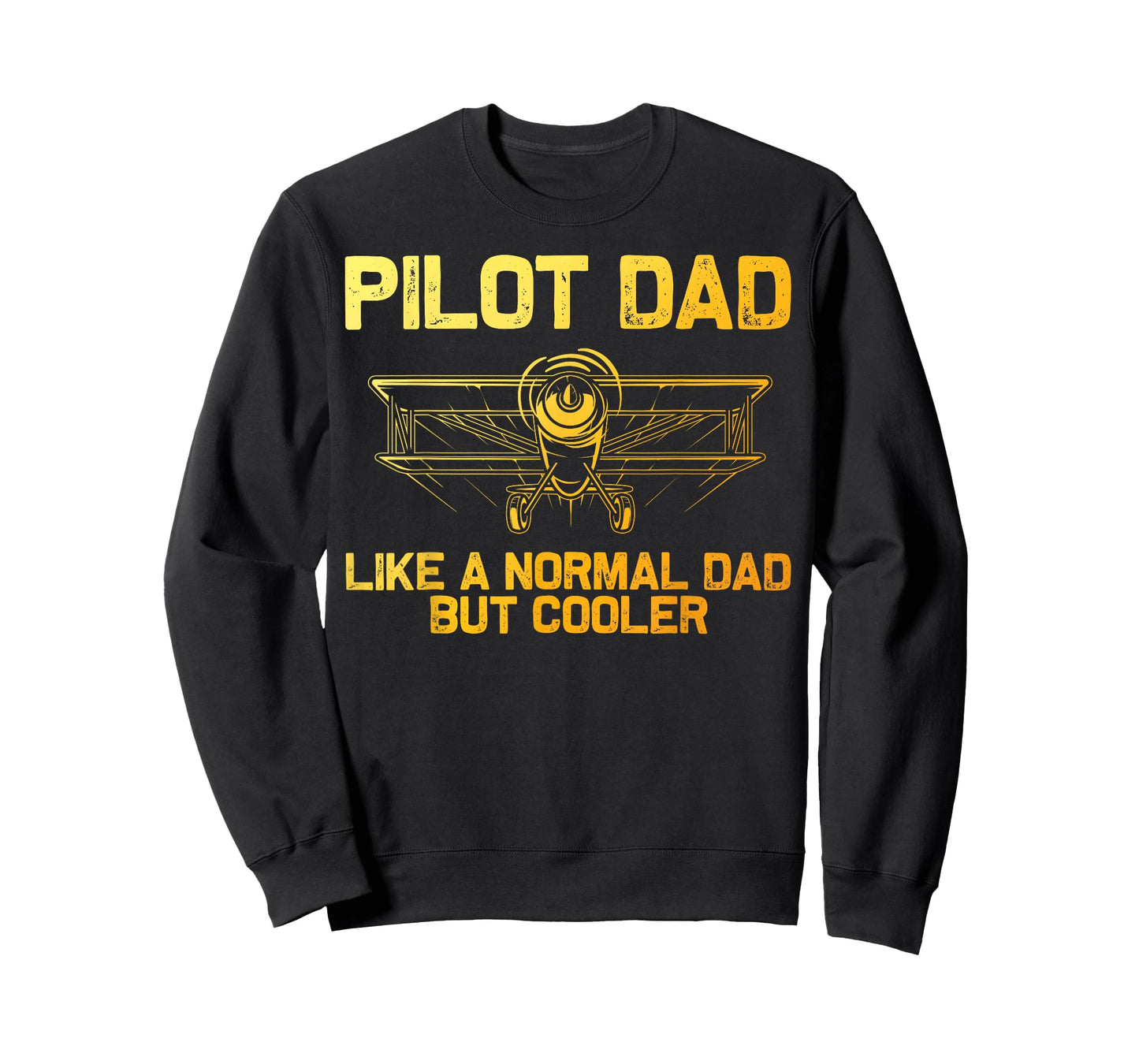 Funny Pilot Dad Art for Men Father Aviation Airplane Pilot T-Shirt