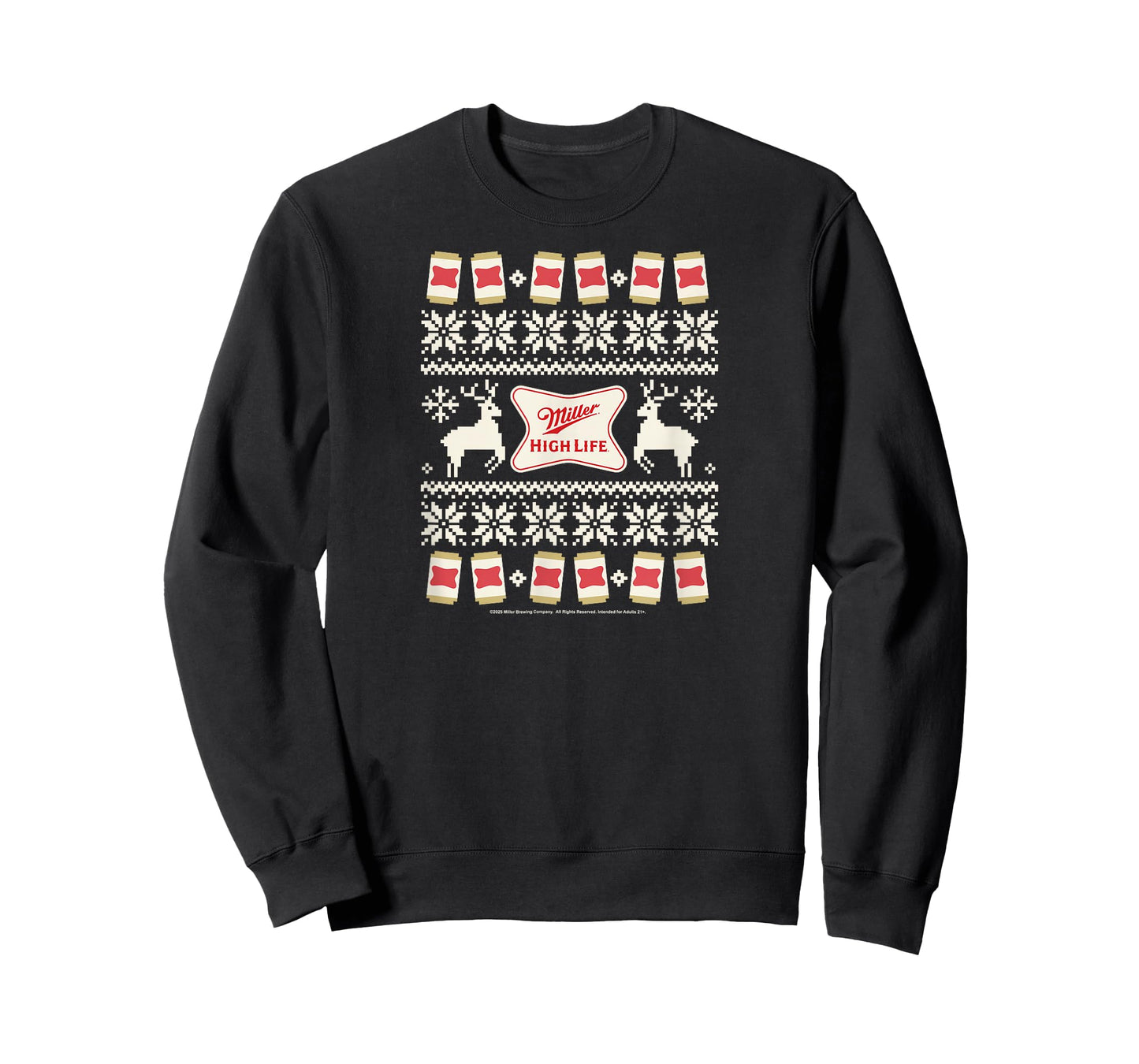 Miller High Life - Christmas Sweater T-Shirt