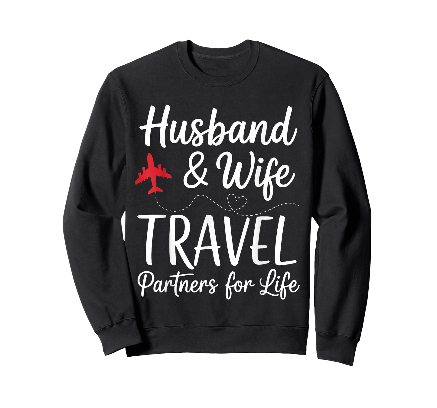 Couple Matching Husband and Wife Travel Partners for Life T-Shirt