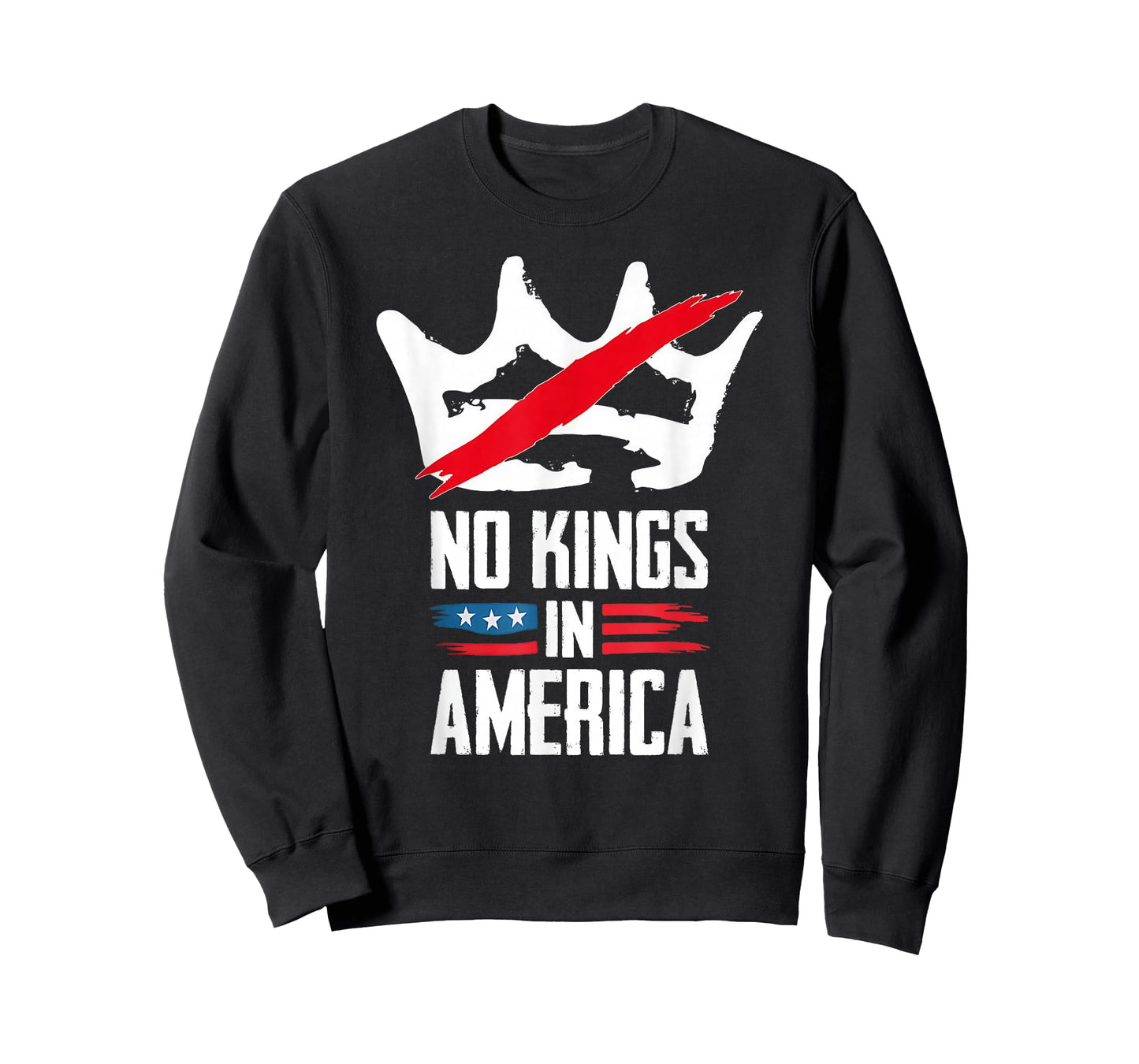 No Kings in America - No Kings Protest Men Women T-Shirt