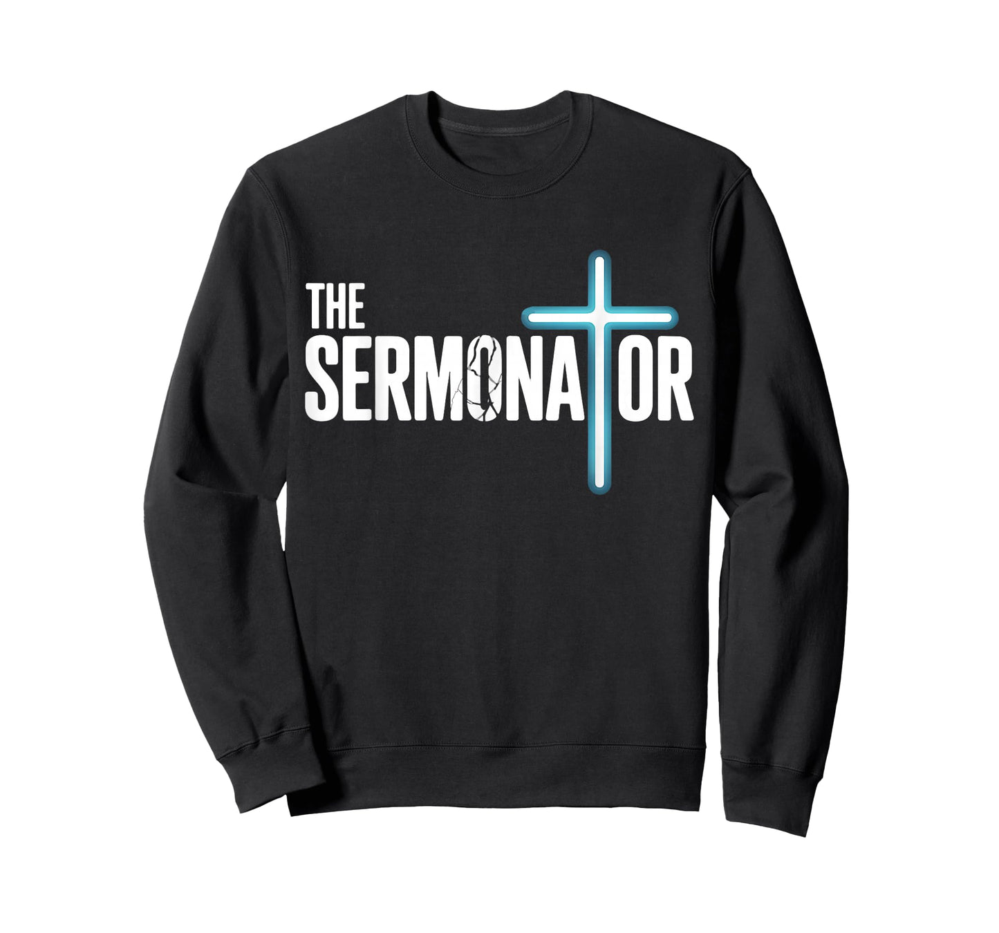 The Sermonator Christian Preacher Faith Humor Church T-Shirt