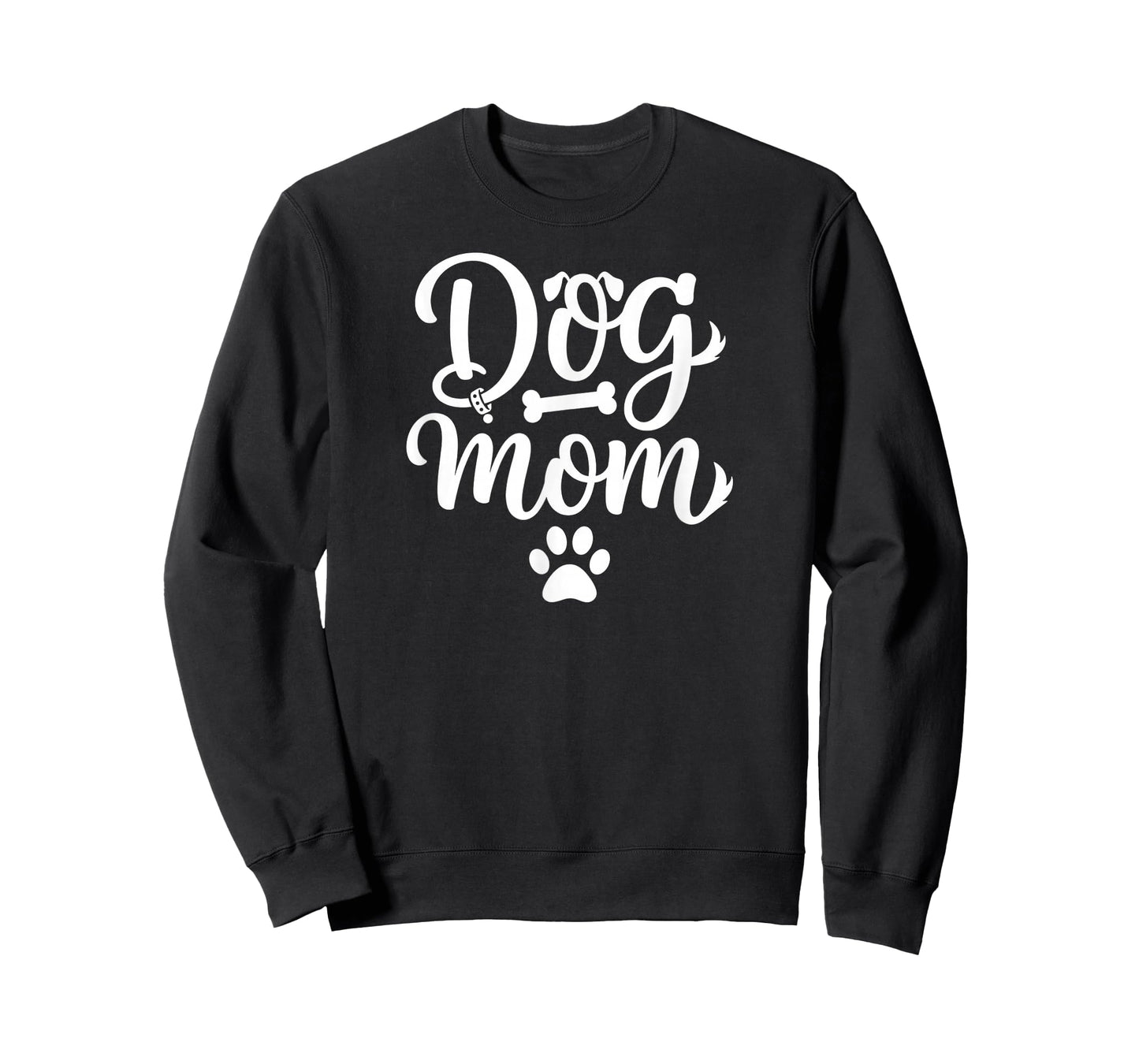 Dog Mom Design for Pet Lovers | Cute Paw Print Dog Mama Art T-Shirt