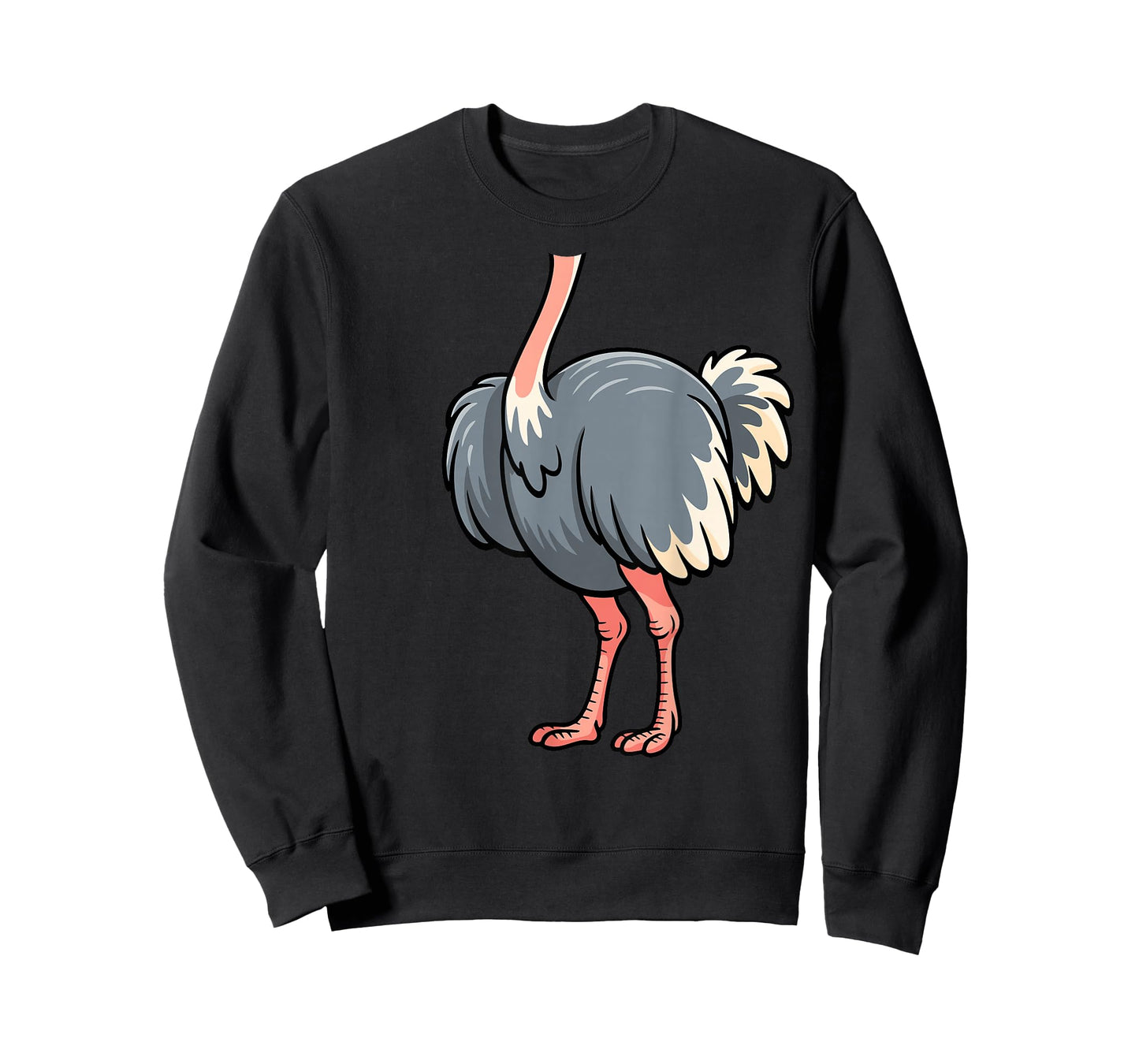 Ostrich Shirt Adult Men Women Kids Body Ostrich Costume T-Shirt