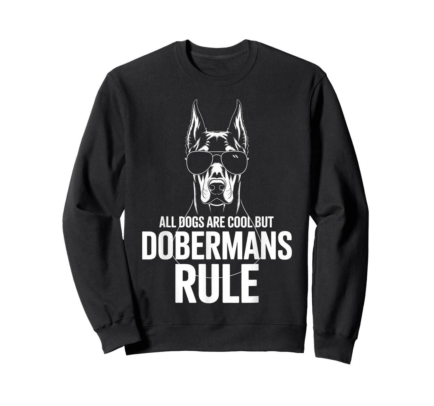 Funny Doberman Art for Men Women Kids Doberman Pinscher T-Shirt