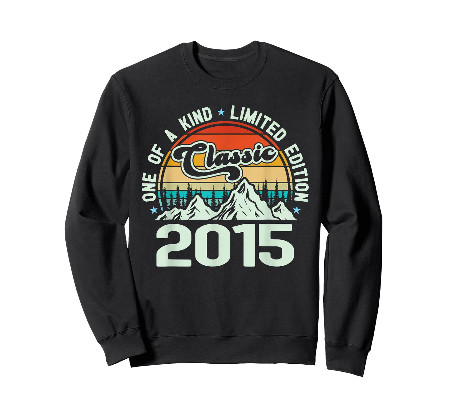 Classic 2015 One of A Kind Mountain Graphic, 2015 Birthday T-Shirt