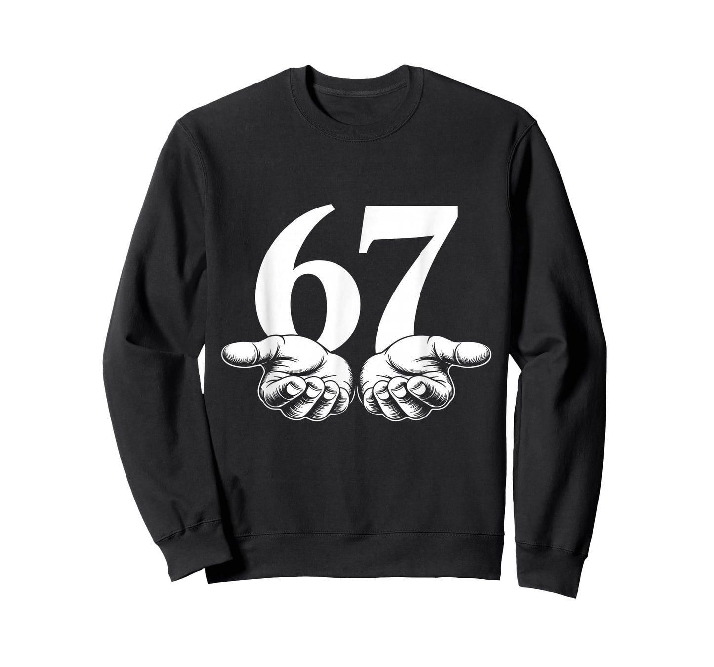 Funny Six Seven 6 7 Meme Gen Alpha Slang T-Shirt