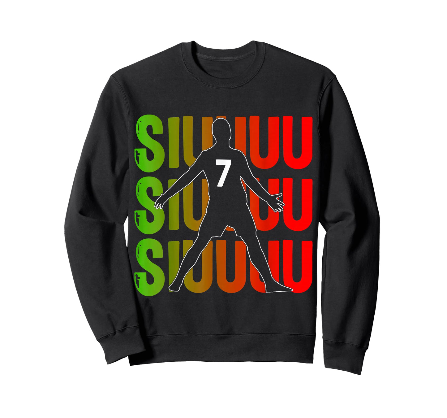 Siuuuu Funny Soccer Present for Soccer Lovers Fans Kids Boys T-Shirt