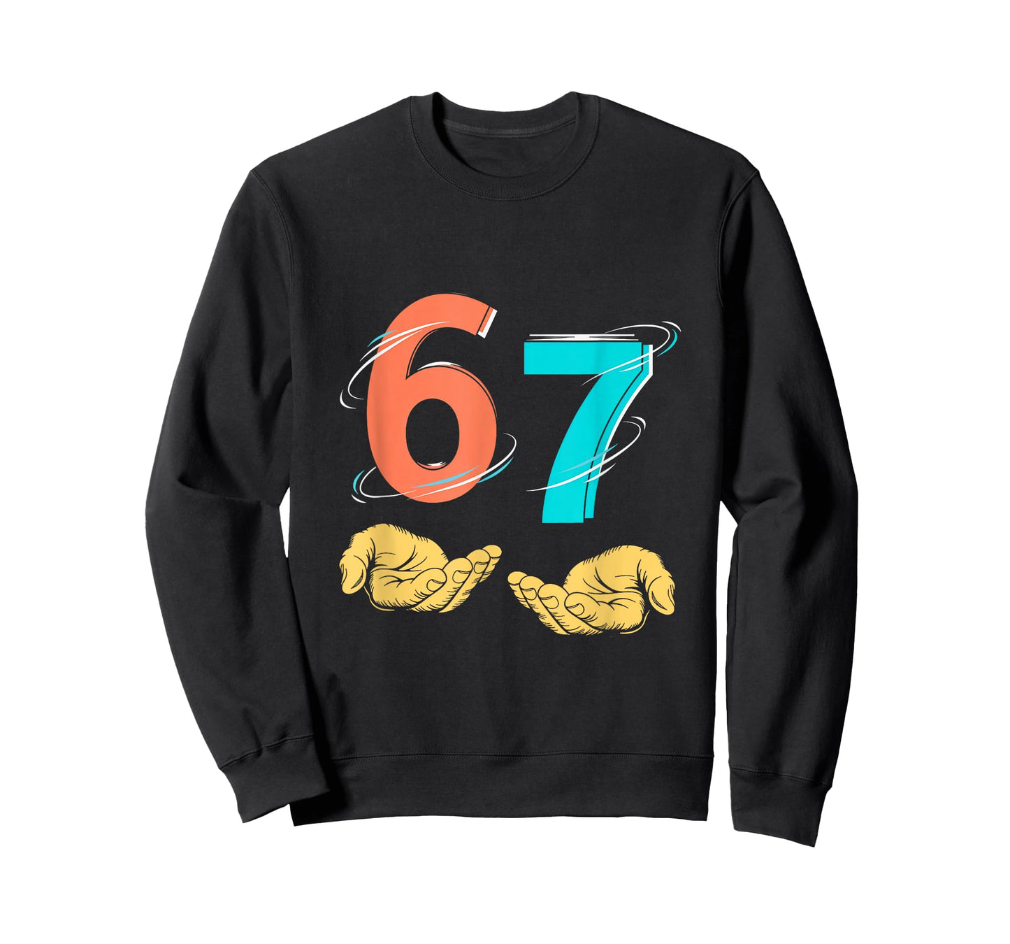 Six Seven 6-7 Meme Funny Height Joke Tee T-Shirt