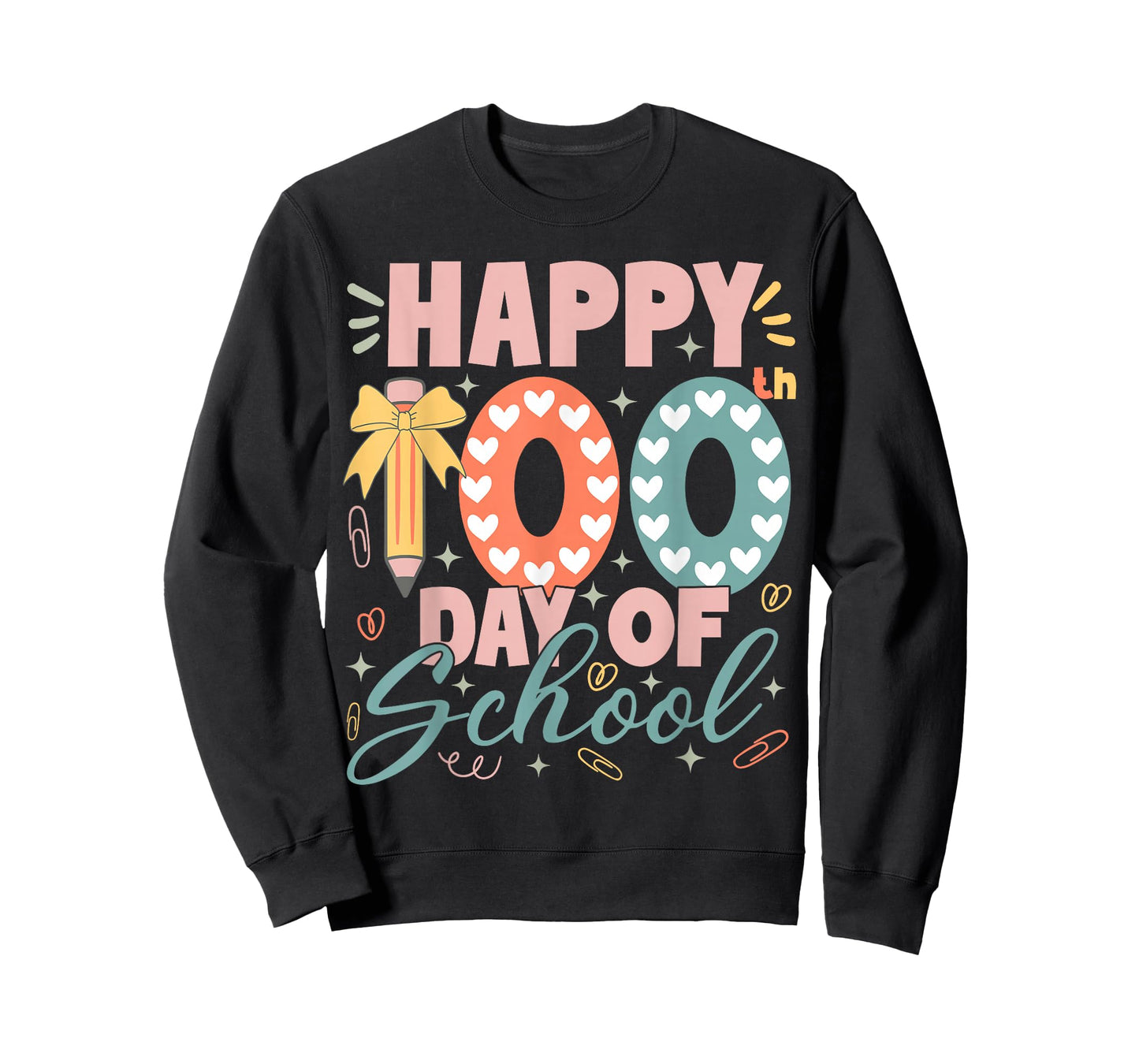 Happy 100th Day of School Teacher Student 100 Days of School T-Shirt