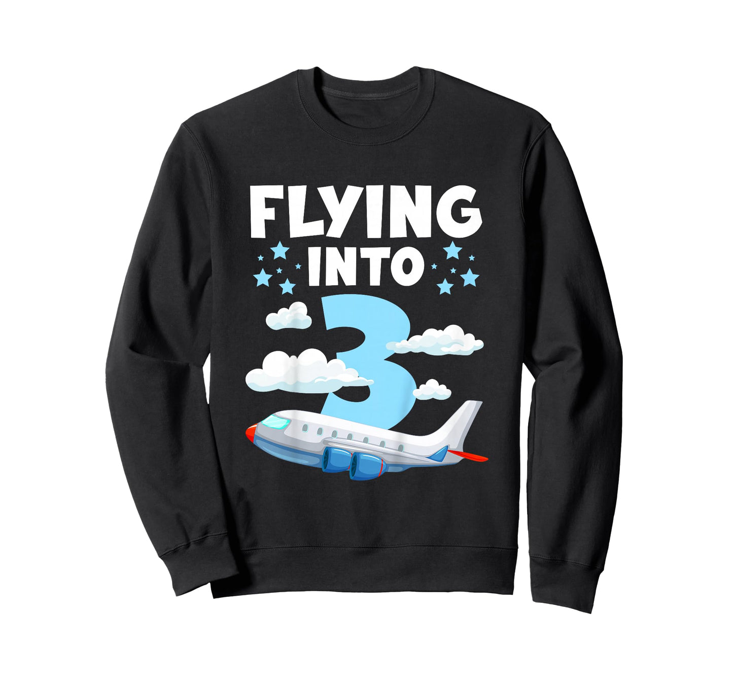 3rd Airplane Birthday Party 3 Year Old Pilot Birthday T-Shirt