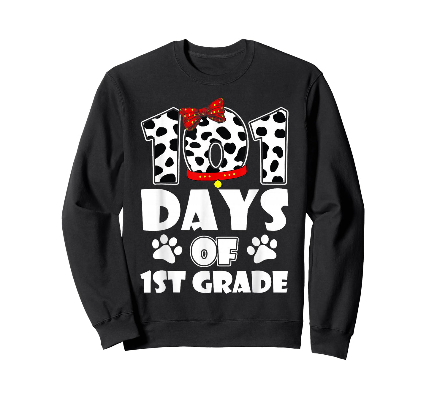 101 Days 1st Grade 100th Day Dog 100 Days School Students T-Shirt