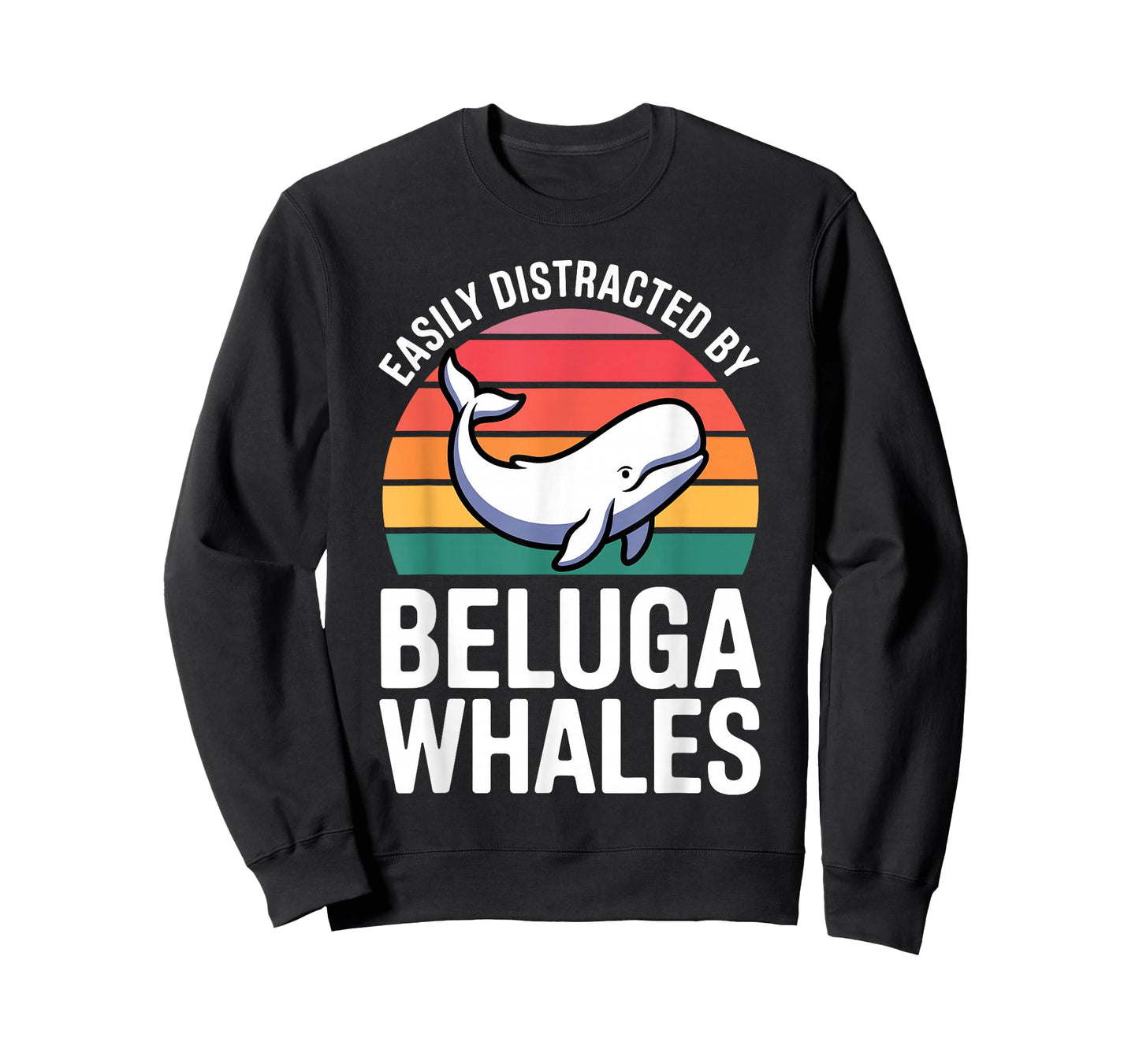 Funny Beluga Whale Design for Men Women Beluga Whale Lover T-Shirt