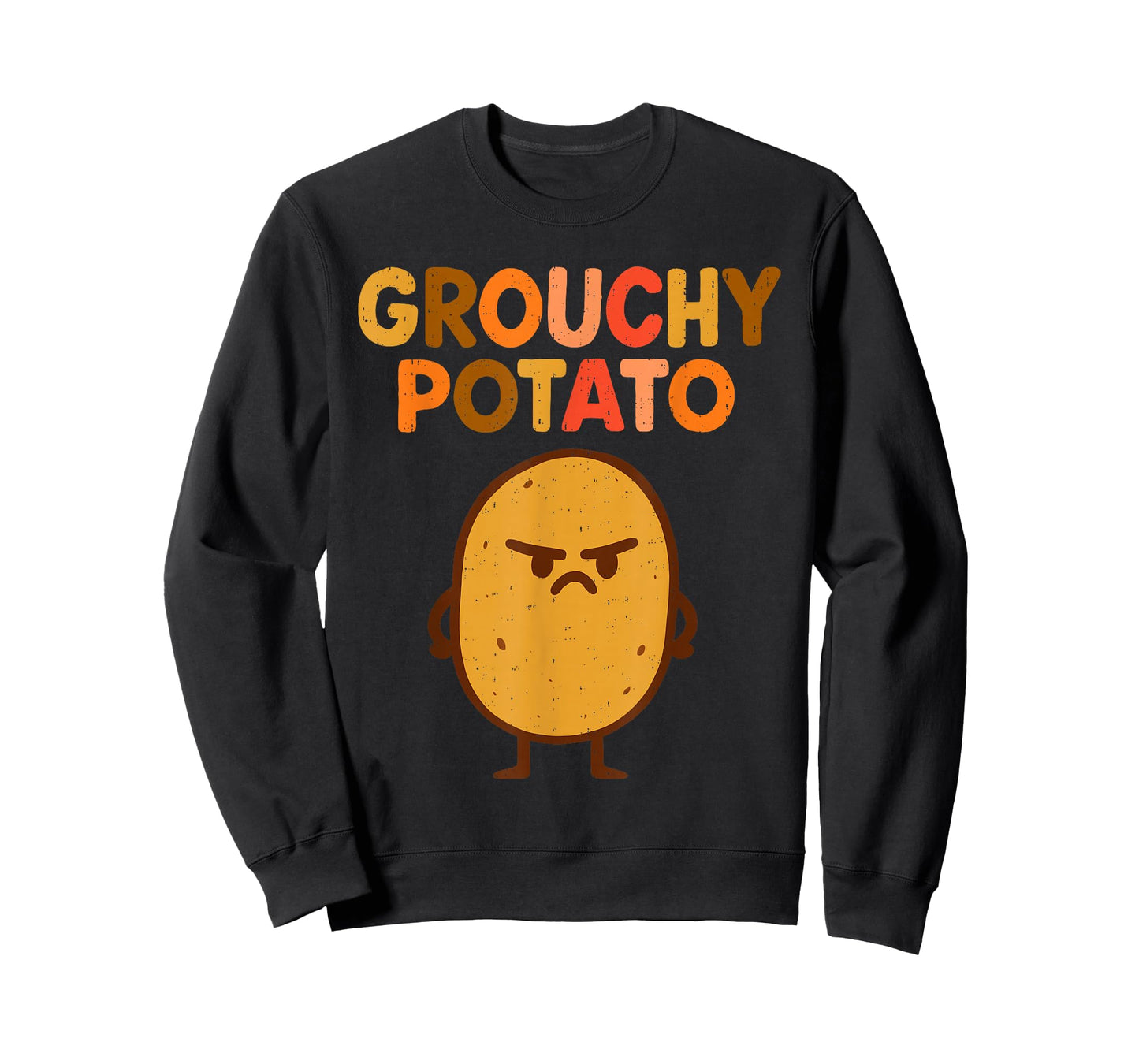 Funny Grouchy Potato Sweet Potato Couple Matching T-Shirt