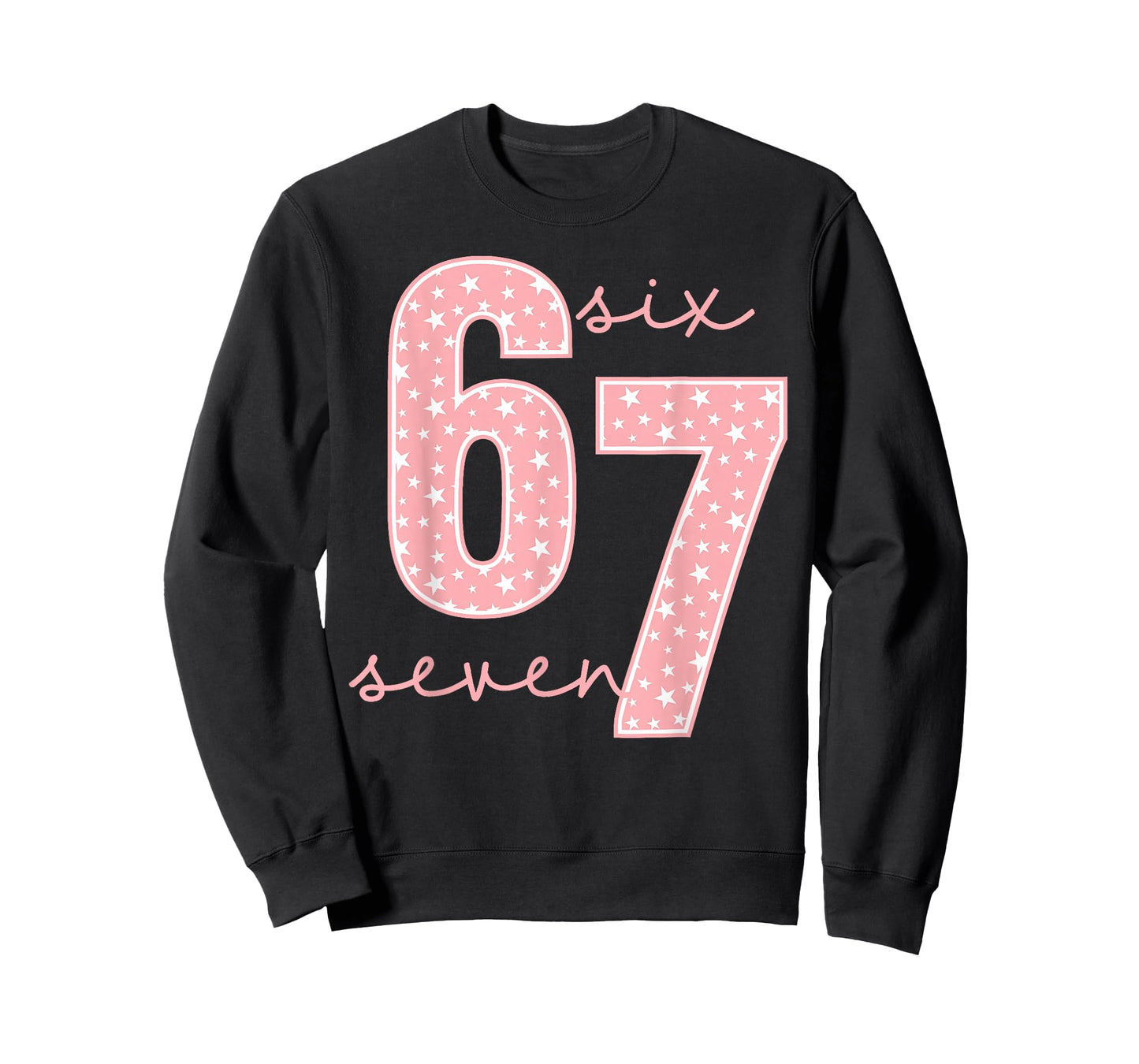 Funny Six Seven 6 7 Meme Gen Alpha Slang Men Women Kids T-Shirt