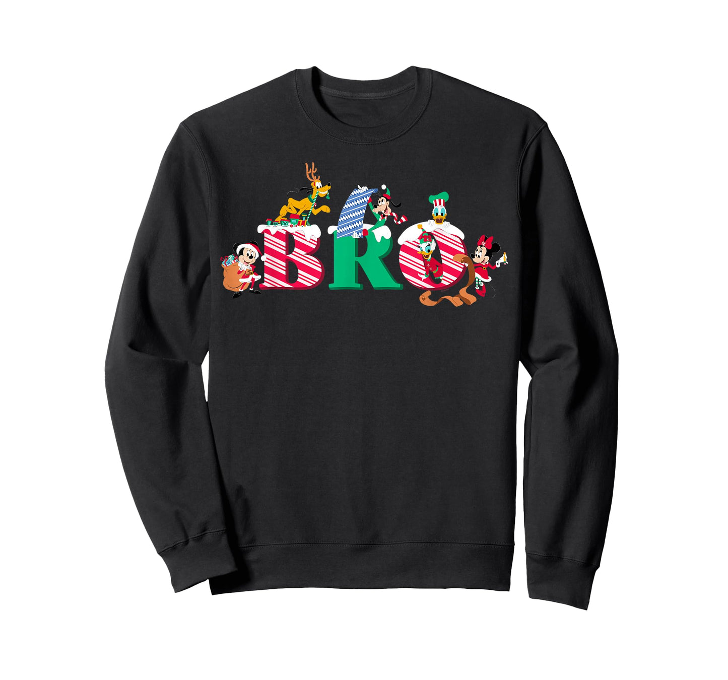 Disney Bro Candy Cane Holiday Christmas Family Trip Gift T-Shirt
