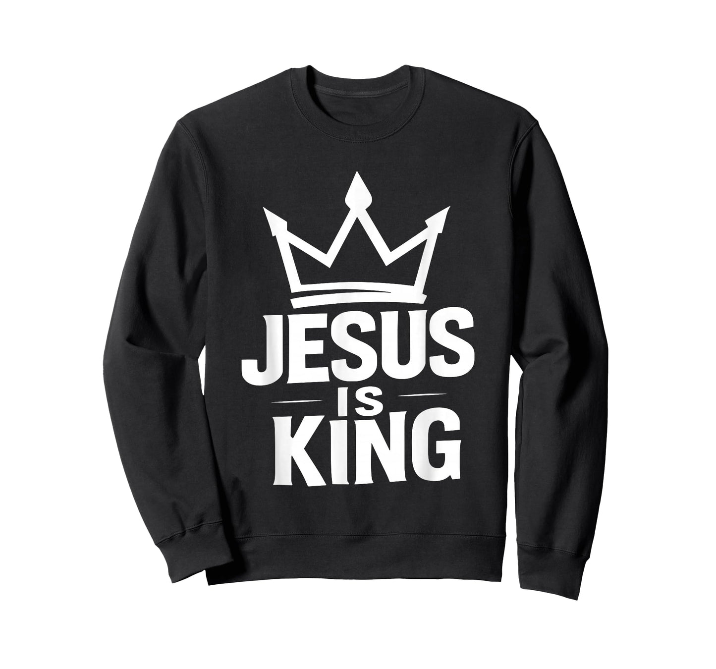 Jesus is King | Crown Design Inspired by Faith T-Shirt