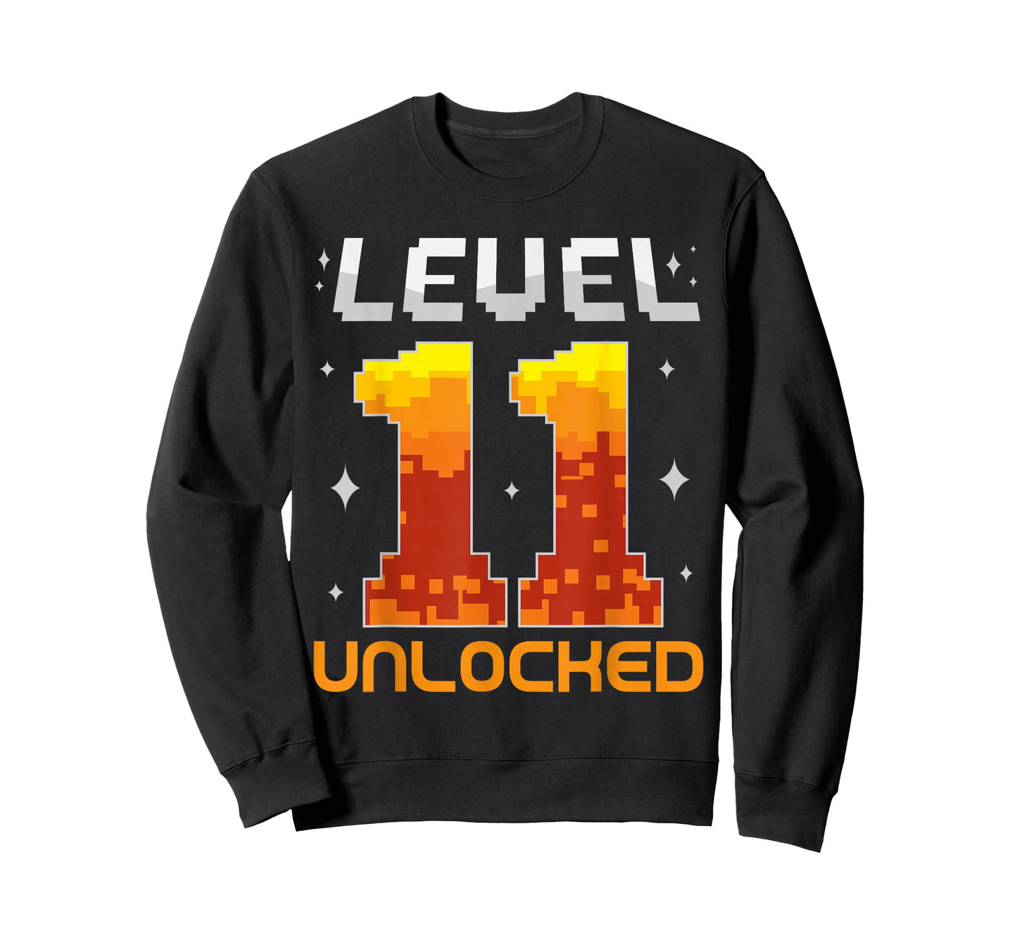 Level 11 Unlocked 11th Birthday Eleven Year Old Gamer Gaming T-Shirt
