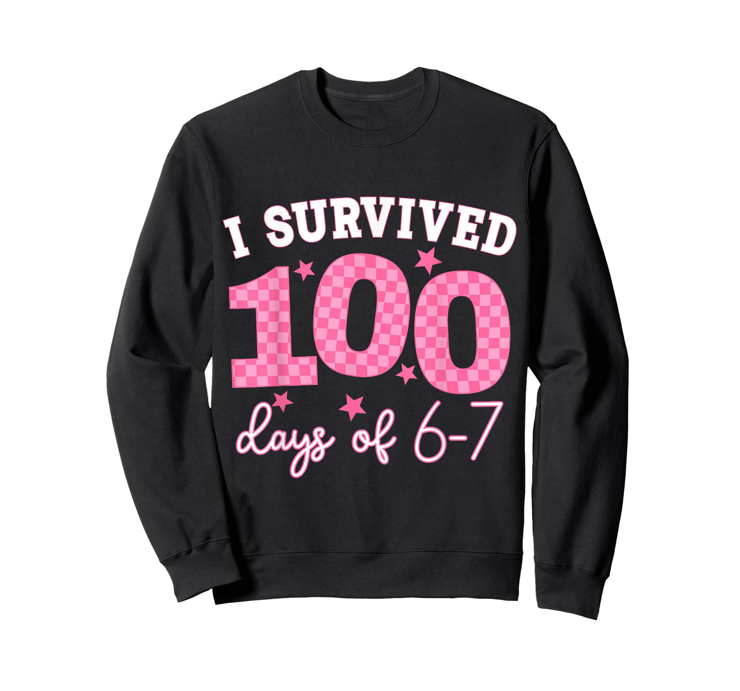 I Survived 100 Days of 6-7 Meme 67 Six Seven Teacher Kids T-Shirt