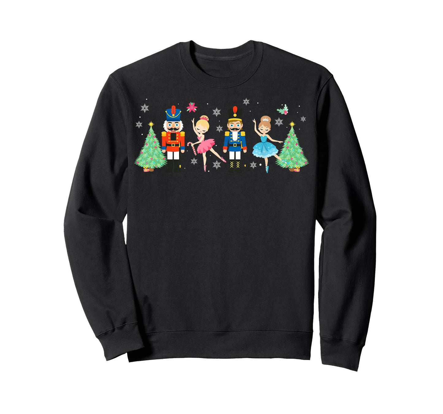 Nutcracker Squad Ballet Dance Merry Christmas Women Kid Girl T-Shirt