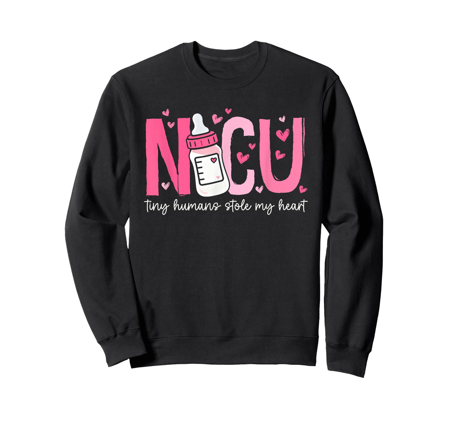 Valentines NICU Nuse Tiny-Humans Stole My Heart Nursing Life T-Shirt