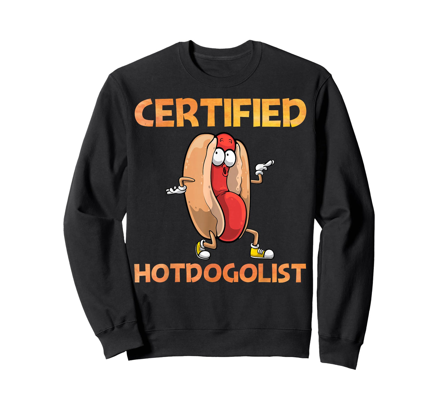 Cool Hotdog Outfit for Men Women Adult Hotdog Hot Dog Lover T-Shirt