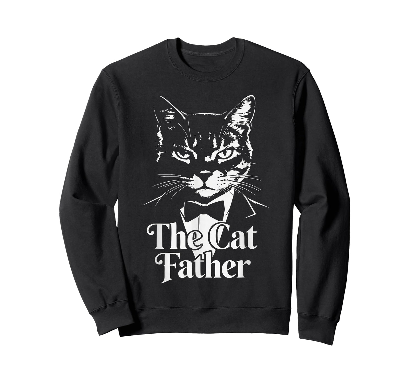 Cat Lover Gifts Funny The CatFather Mens Cat Dad T-Shirt