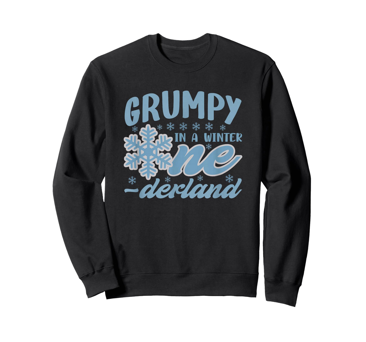 Grumpy in A Winter Onederland Bday Girl Sweet Snowflake T-Shirt