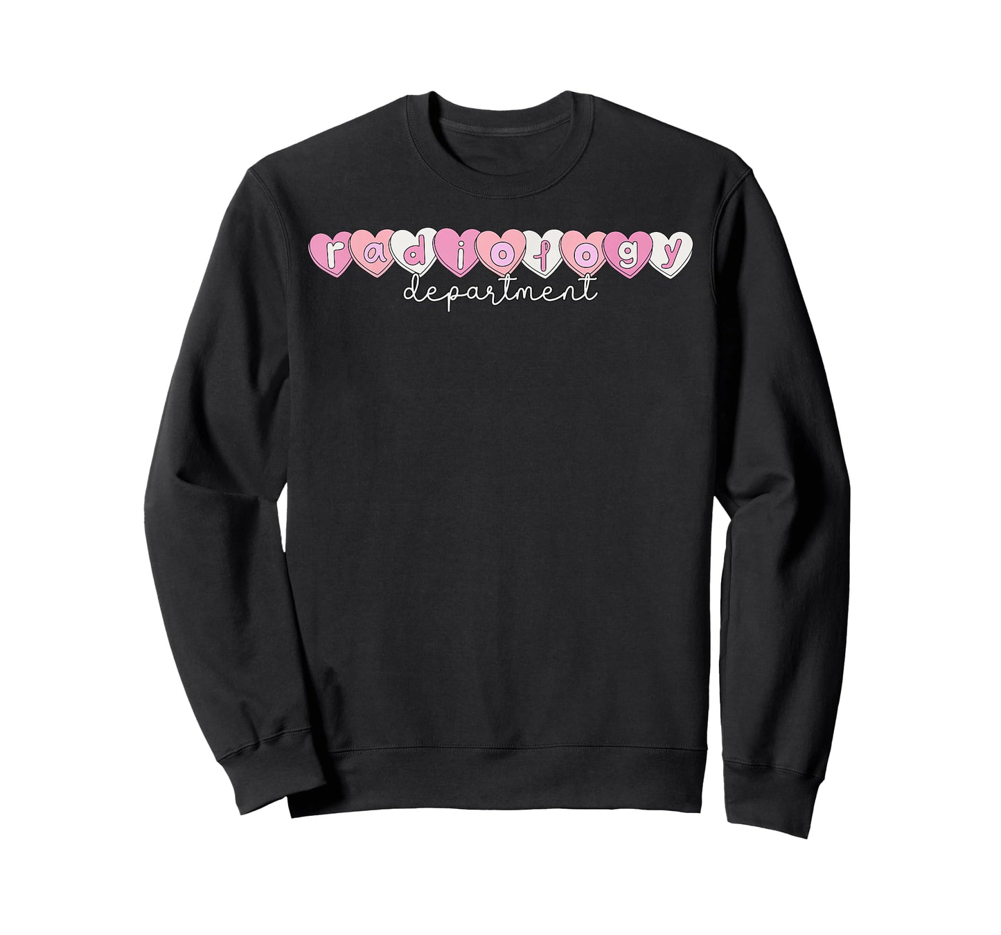 Radiology Department Heart Valentines Radiology X-ray Tech T-Shirt