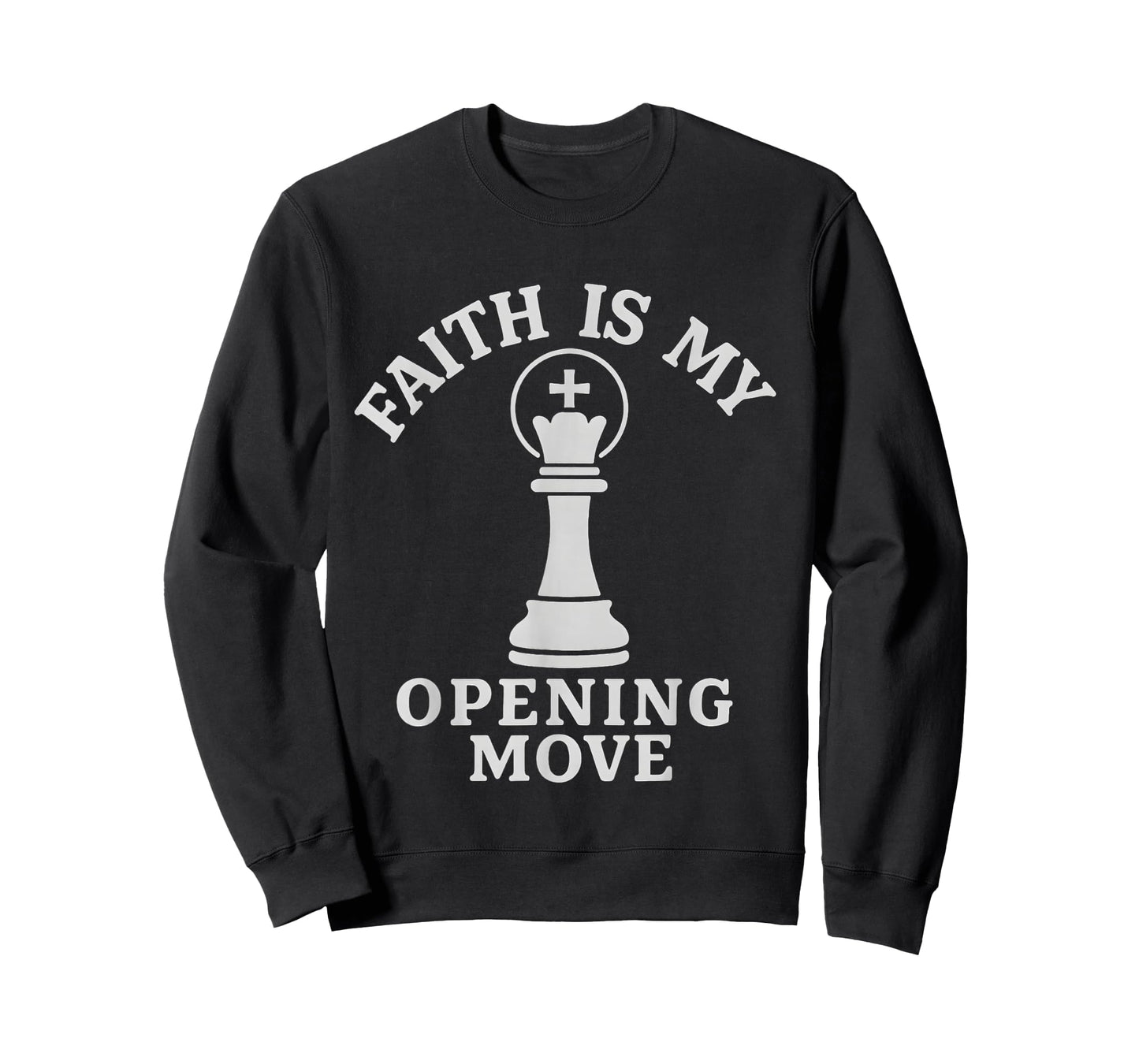 Faith is My Opening Move Christian Chess Player T-Shirt